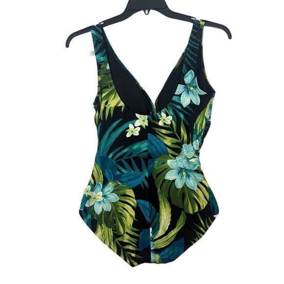 Coco Reef $146 Women's Contours Solitaire V-Neck One Piece Swimsuit‎ 12 36C - Picture 5 of 12